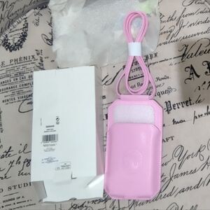 Swarovski Mobile Holder phone case crossbody pouch badgeholder cruisecard pink